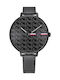 Tommy Hilfiger Alexa Watch with Black Metal Bracelet
