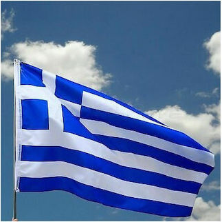 Griechische Flagge 90X150cm