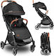 Lionelo Julie One Baby Stroller Suitable for Newborn Black 6.65kg 1658920