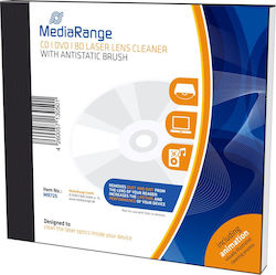 MediaRange CD/DVD/BluRay Laser Lens Cleaner with Antistatic Brush