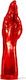 Oxballs J.O. Fist Deep Double Penetrator Analdildo Red