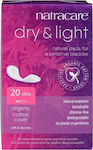 Natracare Dry & Light Daily Liners 20pcs Slim with Organic Cotton