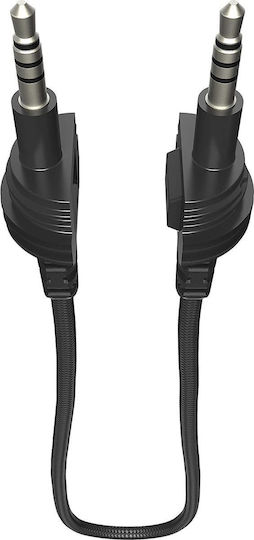 Belkin Καλώδιο Ήχου TRRS 3.5mm male - 3.5mm male Μαύρο 0.38m 78-51390