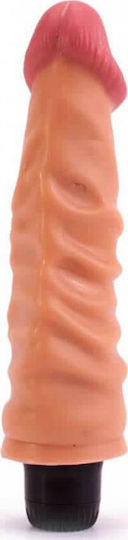 Lovetoy Real Feel Deep Veined Realistic Lifelike Vibrator Ρεαλιστικός Δονητής 20.3cm Flesh