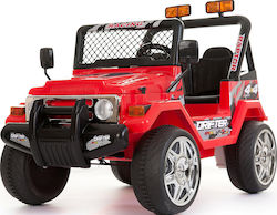 Kinder Auto Doppelsitzer mit Fernbedienung Inspiriert Jeep Wrangler 99-761 12 Volt Rot