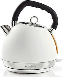 Nedis Soft-Touch Kettle 1.8lt 2200W White