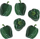 Marhome Room Decor Set Made of Plastic 11x11cm 6 Pieces
