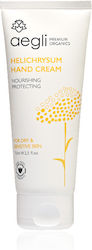 Aegli Premium Organics Helichrysum Κρέμα Χεριών & Νυχιών 75ml