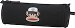 Back Me Up Paul Frank Pencil Case Barrel with 1 Compartment Black