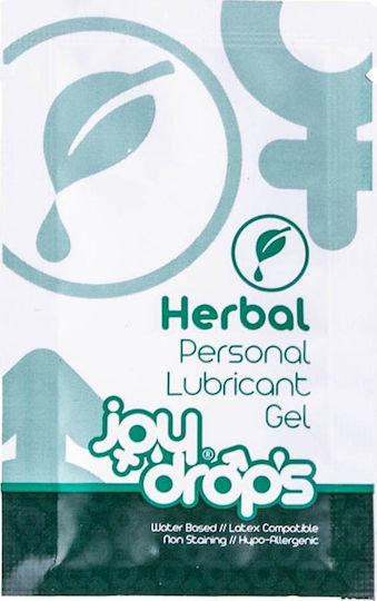 Joydrops Lubricant Gel Personal Sachet Λιπαντικό Gel Herbal 5ml