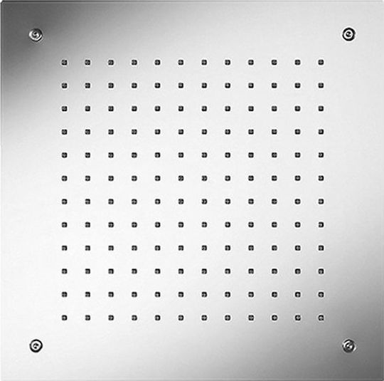 Eurorama Temptation Square Showerhead 30x30cm Chrome