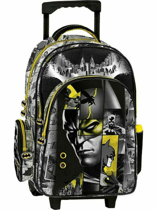 Graffiti Batman Schulranzen Rucksack Grundschule, Grundschule Gray mit Flaschenhalter