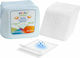 Akuku Waterproof Disposable Burp Cloth Premium White 40x60cm 30pcs