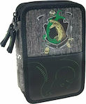 Graffiti Fabric Prefilled Pencil Case Harry Potter with 2 Compartments Green