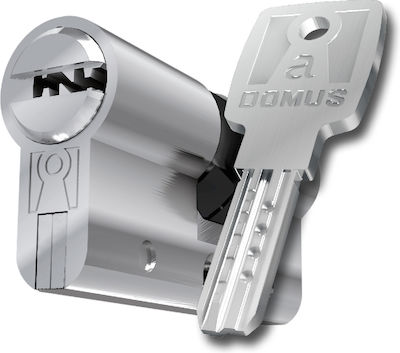 Domus Alfa Αφαλός για Τοποθέτηση σε Κλειδαριά 83mm 30/53 σε Ασημί Χρώμα 24083K