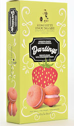 Biscotti Tsoungari Μπισκότα Darlings με Γέμιση Φράουλα 130gr