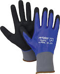 Galaxy Hydra Wasserdicht Arbeitshandschuhe Blau Latex 6162 Wasserdicht