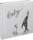 Walther Album pentru copii Pat Piguin Baby 50 Pagini Gri cu hârtie kraft 26x25buc