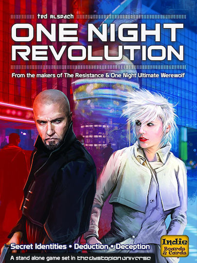 Настолна игра One Night Revolution за 3-10 играчи 14+ години (EN) Indie Boards And Cards