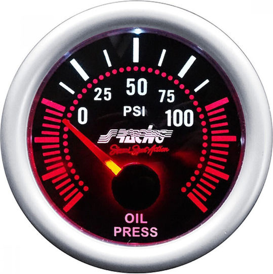 Simoni Racing Όργανο Πίεσης Λαδιού Αυτοκινήτου 52mm