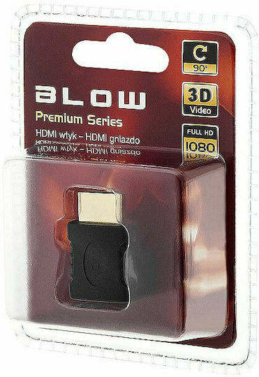 Blow Μετατροπέας HDMI male σε HDMI female 1τμχ BG-113