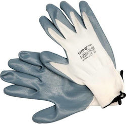 Yato Gloves for Work White Nitrile 1pcs