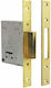 Cisa Recessed Lock Safe deposit box with Cylinder and Center 45mm Gold