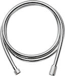 Grohe Plastic Shower Hose Silver Relexaflex Metal Longlife 2000 200cm (1/2")