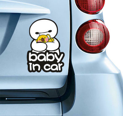 Boy / Girl Baby on Board Car Sign Λευκό Sticker No 50