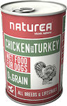 Naturea Canned Grain Free Wet Dog Food with Turkey and Chicken 1 x 400gr