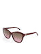 Swarovski Women's Sunglasses with Brown Acetate Frame and Gray Lenses SK0135F 71F