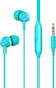 Havit E48P In-ear Handsfree with 3.5mm Connector Blue