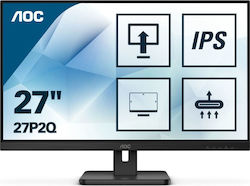 AOC 27P2Q IPS Monitor 27" FHD 1920x1080 με Χρόνο Απόκρισης 4ms GTG