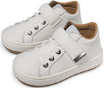 Babywalker Baptism Leather Sneakers White