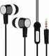 Lamtech LAM021356 In-Ear Freihändig Kopfhörer mit Stecker 3.5mm Schwarz