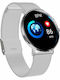DAS.4 SL14 Stainless Steel 40mm Smartwatch (Ασημί)