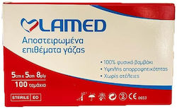 Lamed Non-sterile Gaze 8ply 5x5cm 100pcs