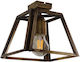 DITS Lighting Dits Lighting Ceiling Mount Light Bronze with Socket E27