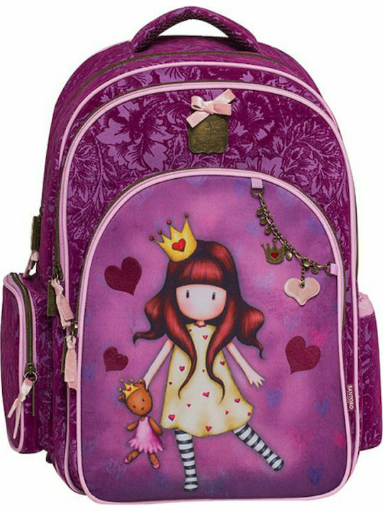 Santoro Princesses Schulranzen Rucksack Grundschule, Grundschule in Fuchsie Farbe