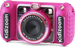 Vtech Kidizoom Duo DX Kompakte Kamera 5MP mit Bildschirmgröße 2.4" und Videoauflösung 320 x 240 Pixel Rosa Rosa