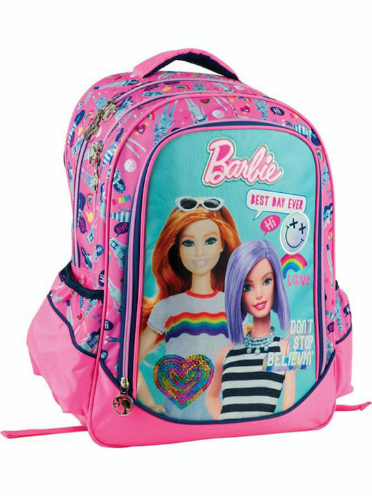 Gim Barbie Beauty School Bag Backpack Elementary, Elementary in Pink color 27lt