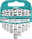 Total Set Key Socket Wrench 7-19mm 9pcs