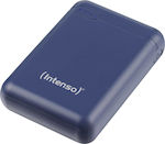 Intenso XS10000 Power Bank 10000mAh με Θύρα USB-A και Θύρα USB-C Μπλε