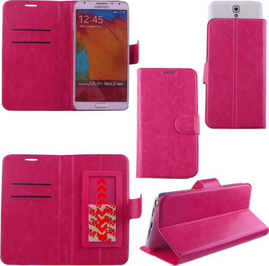 Volte-Tel Leather Book Stand 3M Slide Buchhülle bis 5.7" Rosa 8131714