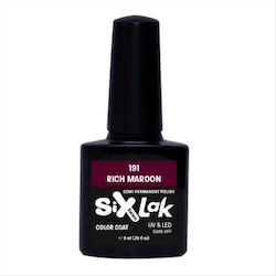 Sixteen Cosmetics SixLak Ημιμόνιμο Βερνίκι Νυχι...