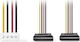 Nedis Molex cu 4 pini - 15-Pin Sata Cablu 0.15m Multicolor (CCGP73520VA015)