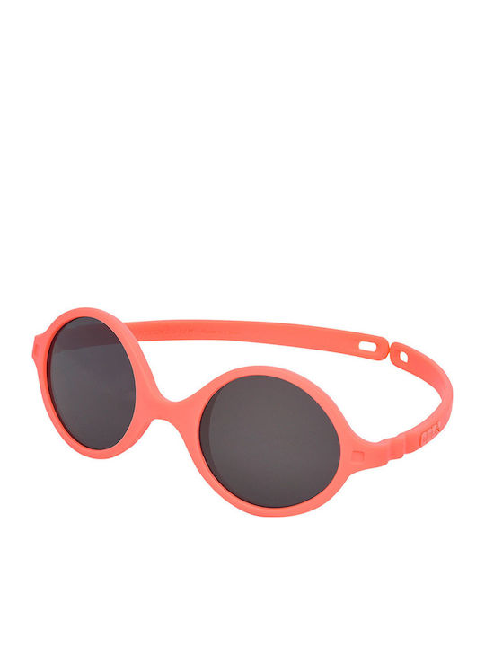 KiETLA Diabola Unbreakable Baby Kids Sunglasses Grapefruit For 0-1 Year