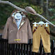 Mi Chiamo Baptism Suit for Boys Yellow A4261-K 4 Pieces