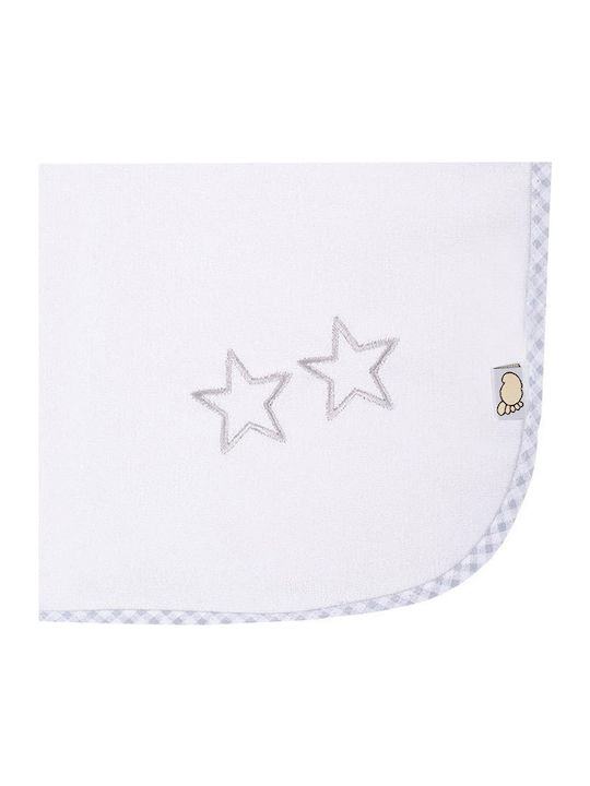 Figlio Bino Stars Πάνα Αγκαλιάς Χασέ Γκρι 78x84εκ.