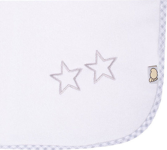 Figlio Bino Stars Прегръщаща Пелена от Хасе Сив 78x84см.